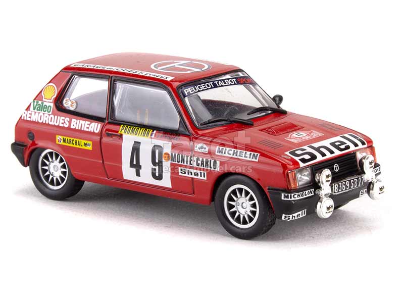 Talbot Samba Rally Gr B Monte Carlo Mod Le Presse