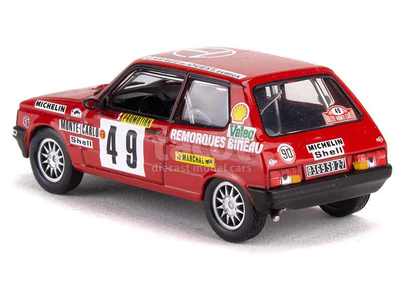 Talbot Samba Rally Gr B Monte Carlo 1984 Modèle Presse 1 43