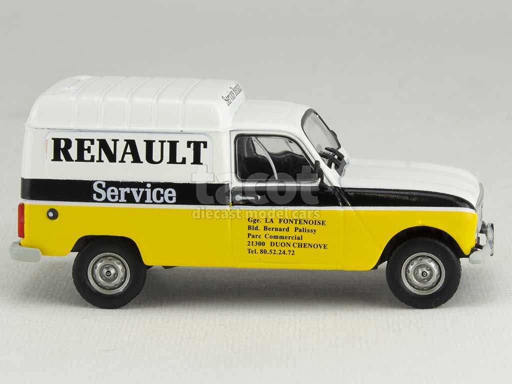 Renault R4 F6 Fourgonnette 1978 Modèle Presse 1 43 Autos