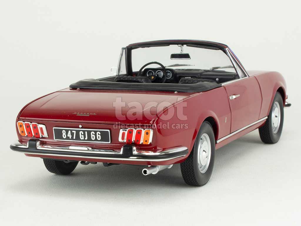 Peugeot 504 Cabriolet 1969 Norev 1 18 Autos Miniatures Tacot