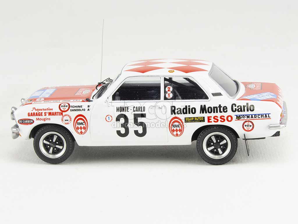 Opel Ascona Monte Carlo 1975 Trofeu 1 43 Autos Miniatures Tacot