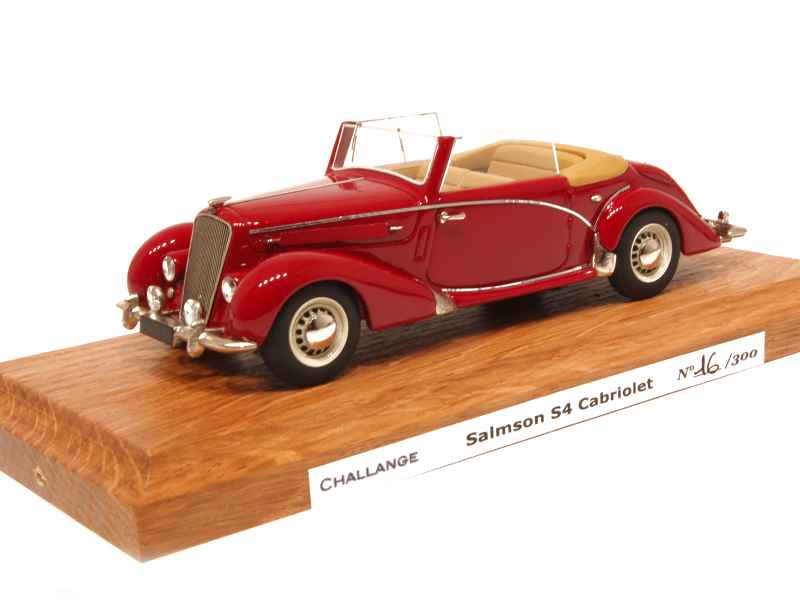 Salmson S4 Cabriolet 1938 Challange 1 43 Autos Miniatures Tacot