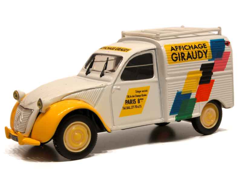 Citroën 2CV AZU Fourgonnette 1956 Norev Presse 1 43 Autos