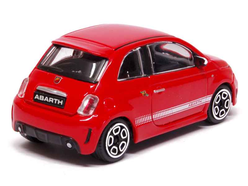 Fiat 500 Abarth 2008 Burago 1 43 Autos Miniatures Tacot