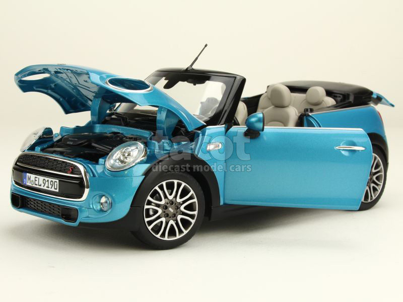 Mini Cooper S Cabriolet F Norev Autos Miniatures Tacot