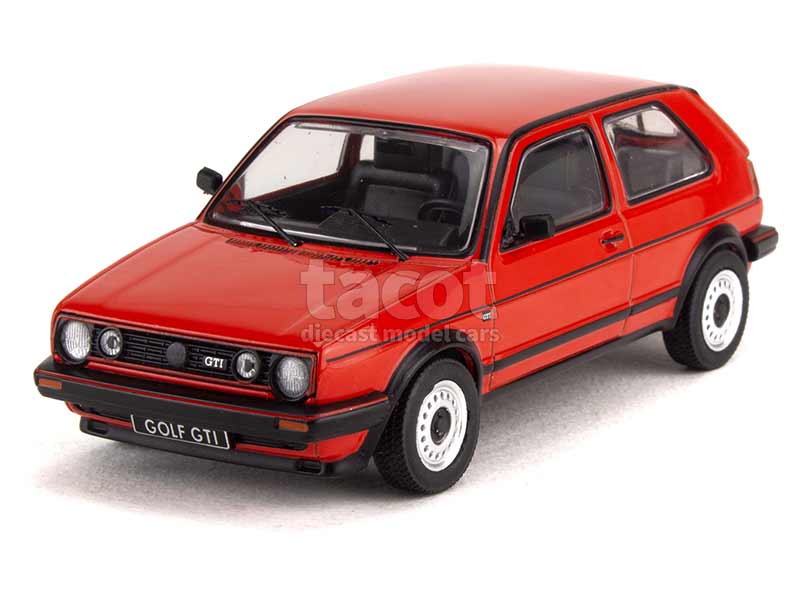 Volkswagen Golf II GTi 3 Doors 1986 IXO 1 43 Autos Miniatures Tacot