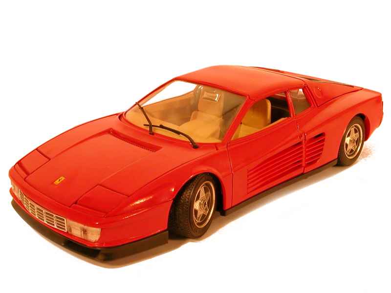 Ferrari Testarossa 1984 Bburago Italie 1 18 Autos Miniatures Tacot