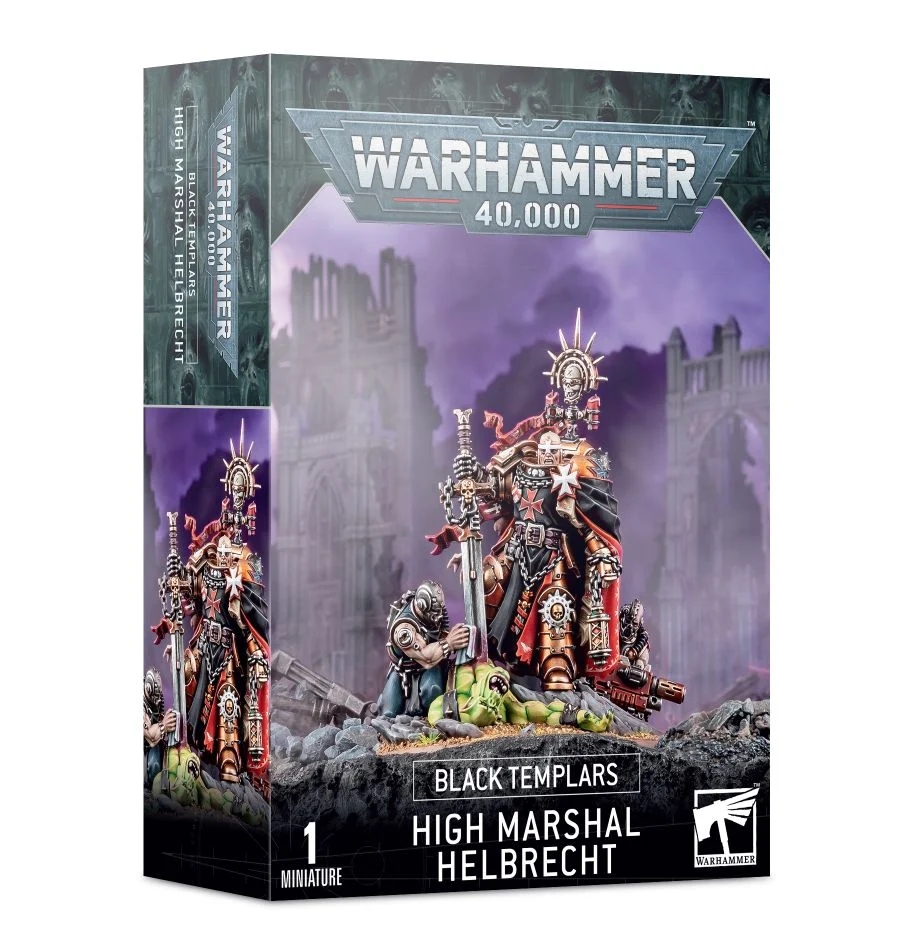 GW 967 Space Marines - Black Templars Grand Sénéchal Helbrecht