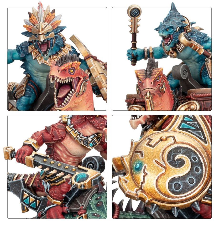 GW 1278 Seraphon Lanciers Aggradons