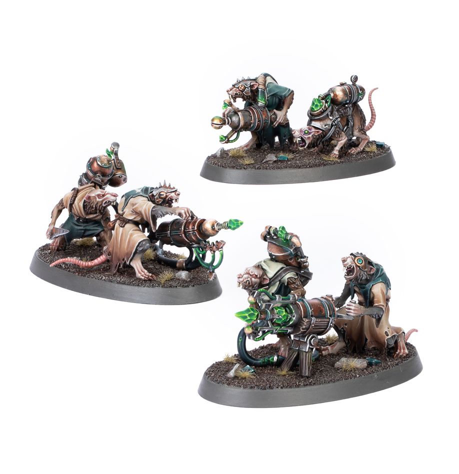 GW 1671 Skaven Batteries d'Armes Malétincelle