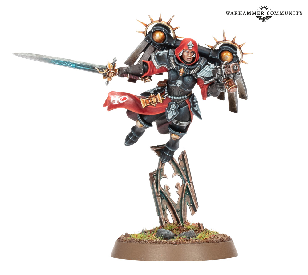 GW 1679 Adepta Sororitas Chanoinesse avec réacteur dorsal