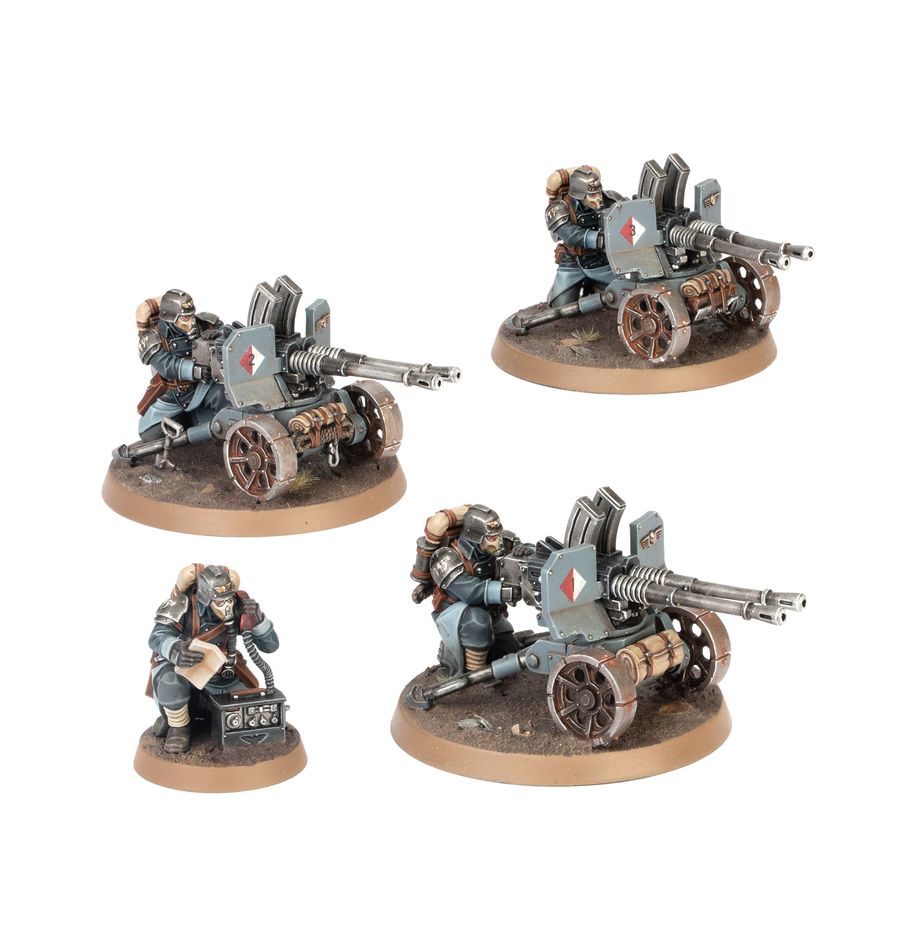 GW 1722 Astra Militarum Escouade d'Armes lourdes de Krieg