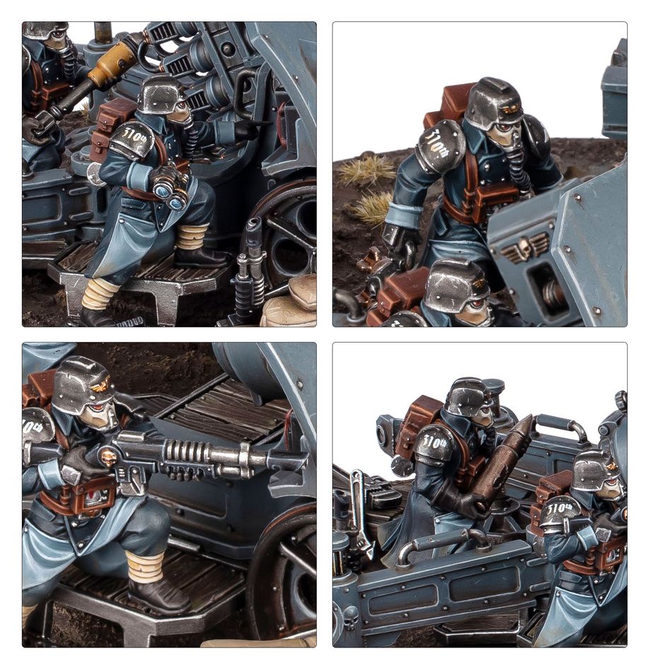 GW 1724 Astra Militarum Equipe d'Artillerie (Krieg)