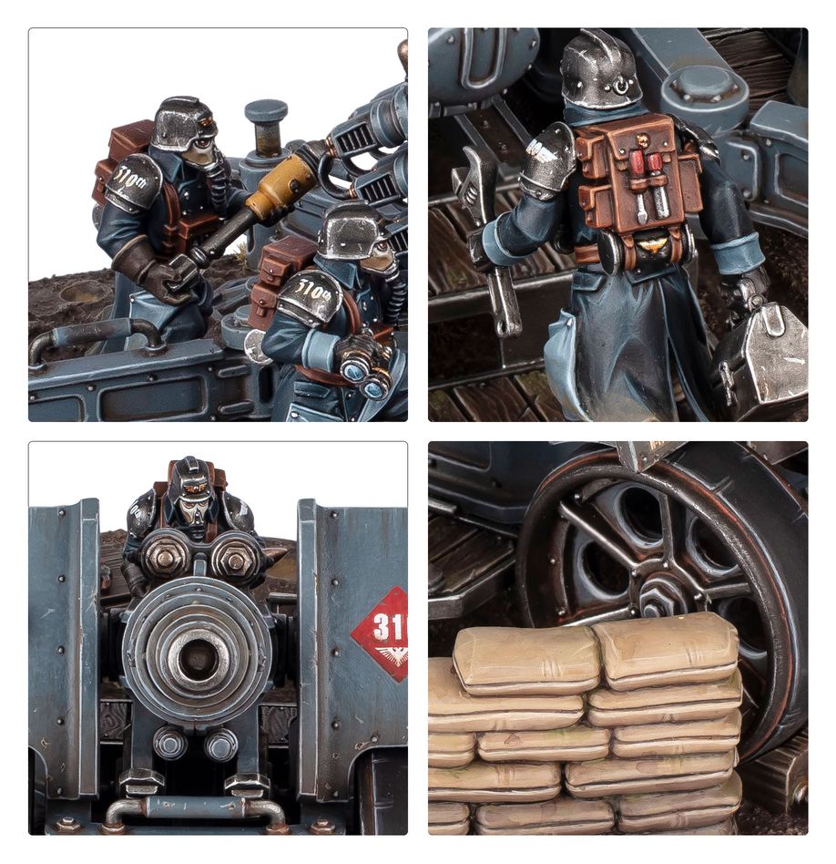 GW 1724 Astra Militarum Equipe d'Artillerie (Krieg)