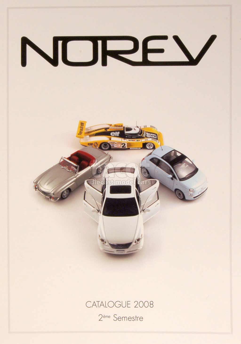 Voiture miniature Norev 1:43 & 1:18 - Autos Miniatures Tacot