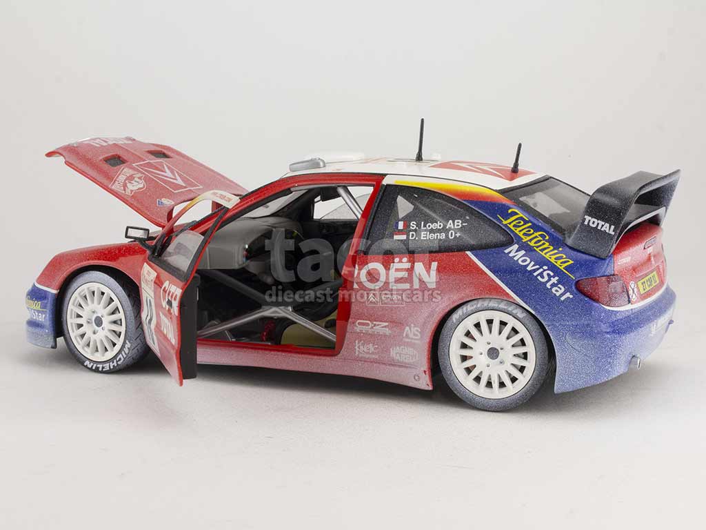 Citroën - Xsara WRC Monte-Carlo 2003 - Solido - 1/18 - Autos Miniatures  Tacot