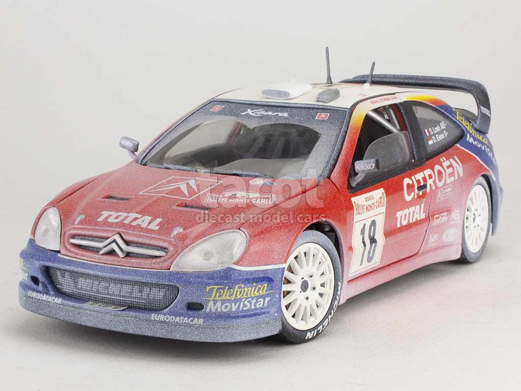Citroën - Xsara WRC Monte-Carlo 2003 - Solido - 1/18 - Autos 