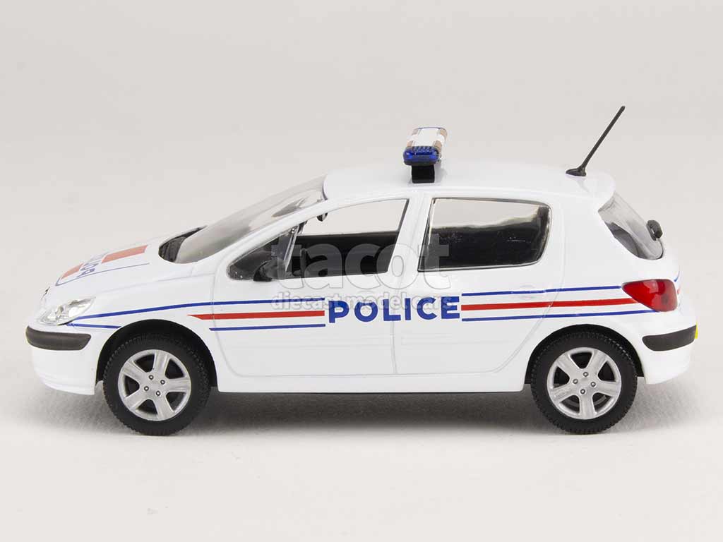 3055 Peugeot 307 Berline 5 Doors Police 2005