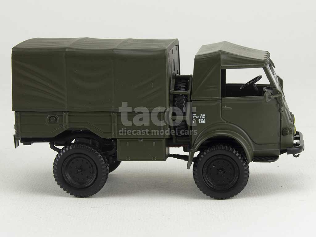 3687 Renault Goélette 4X4 Bâchée Militaire