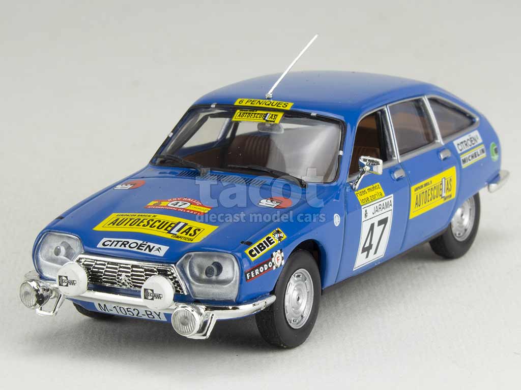 Citroën - GS Del Racy Rally 1977 - Modèle Presse - 1/43 - Autos 