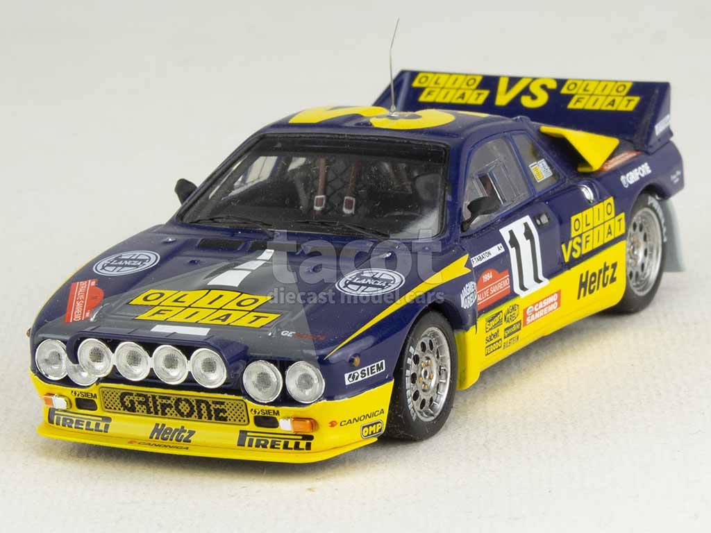 完全生産限定盤 hpi-racing 1/43 Lancia 037 Rally 1984 | www