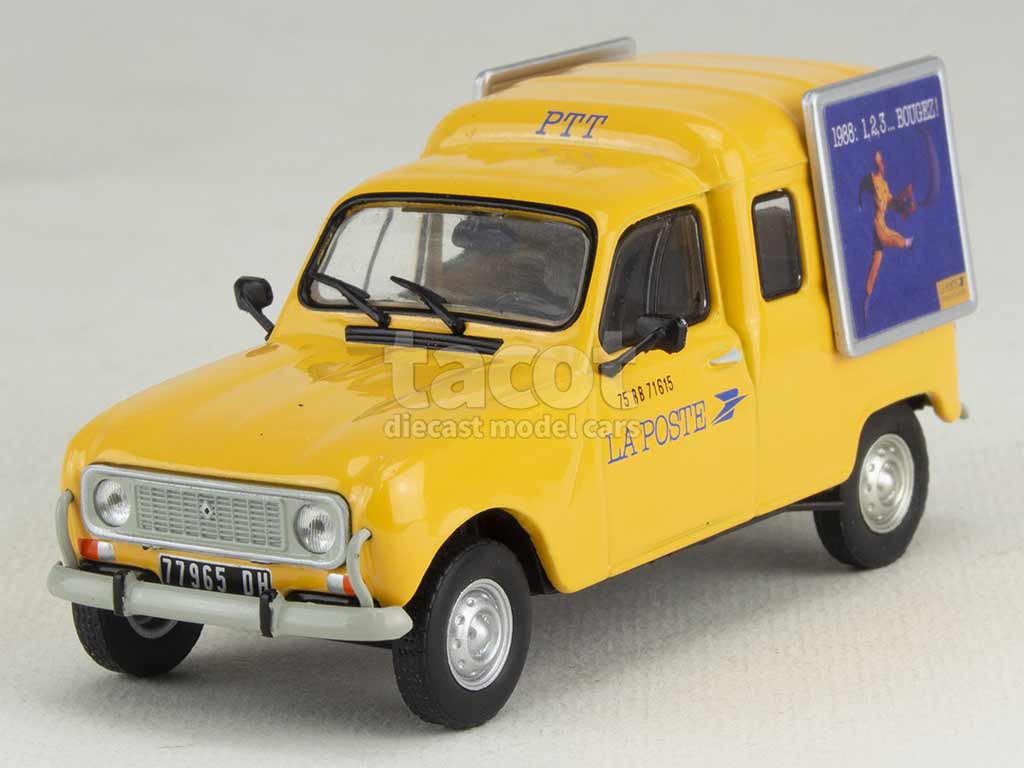Solido Renault 8S 1968 - Yellow 1:18