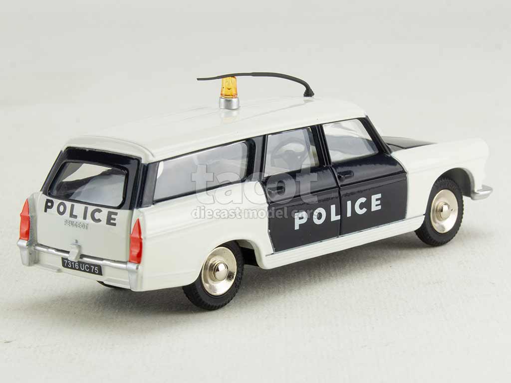 4664 Peugeot 404 Break Police 1964