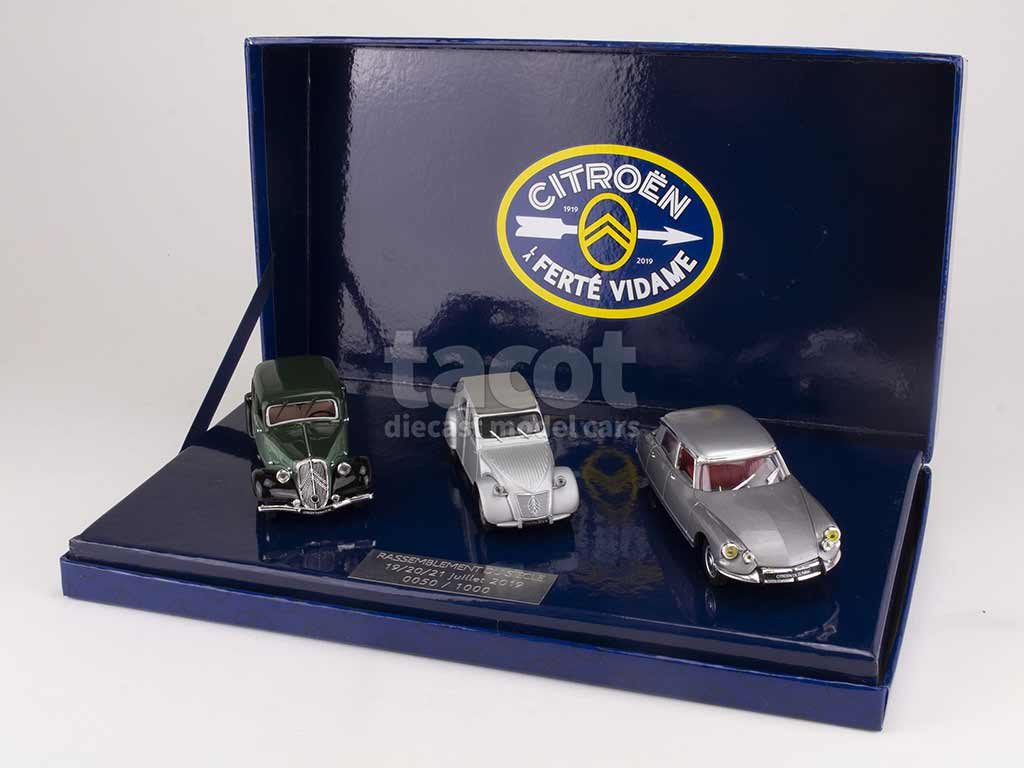 100279 Citroën Coffret Centenaire La Ferté Vidame 1919/ 2019