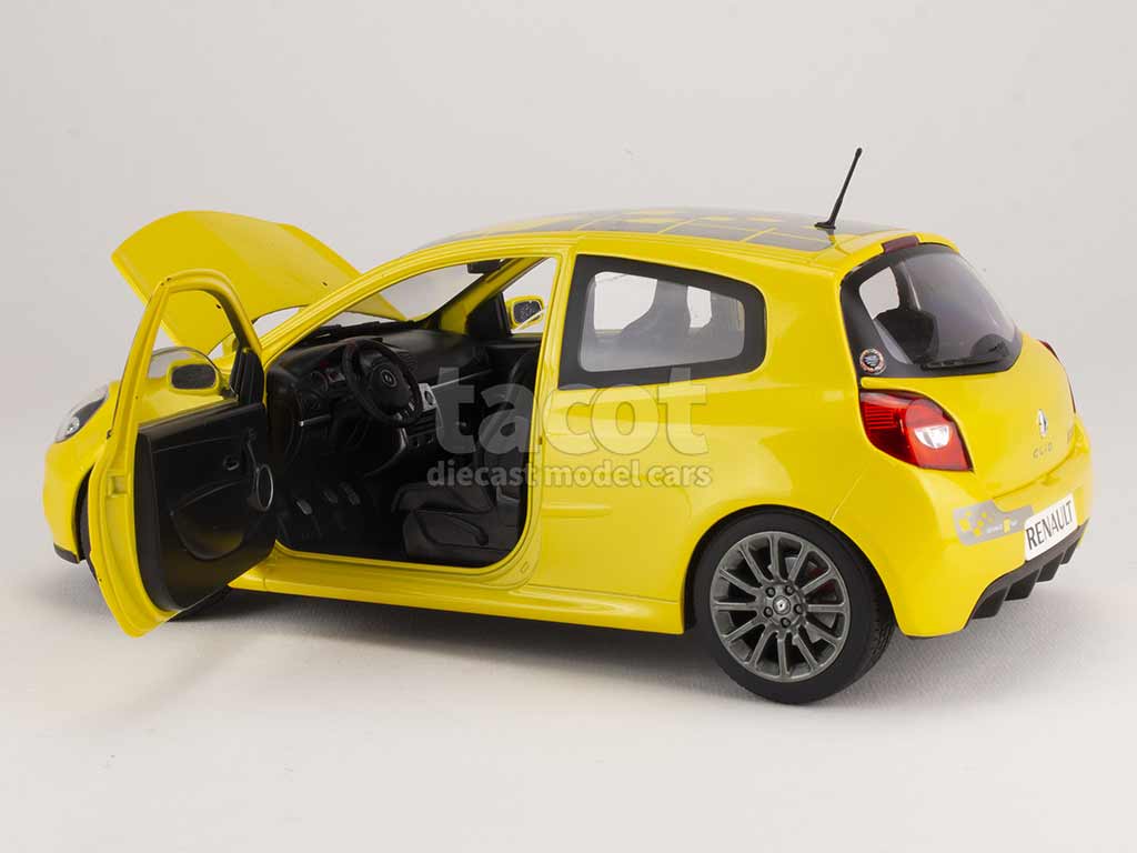 Renault Clio 3 RS F1 Team Jaune Sirius 2007 1/18 NOREV 185236 –