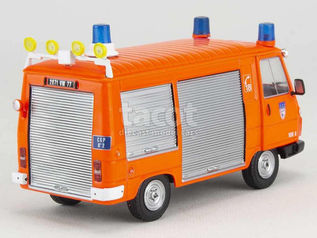 100765 Peugeot J9 VSR BBP Pompiers 1986