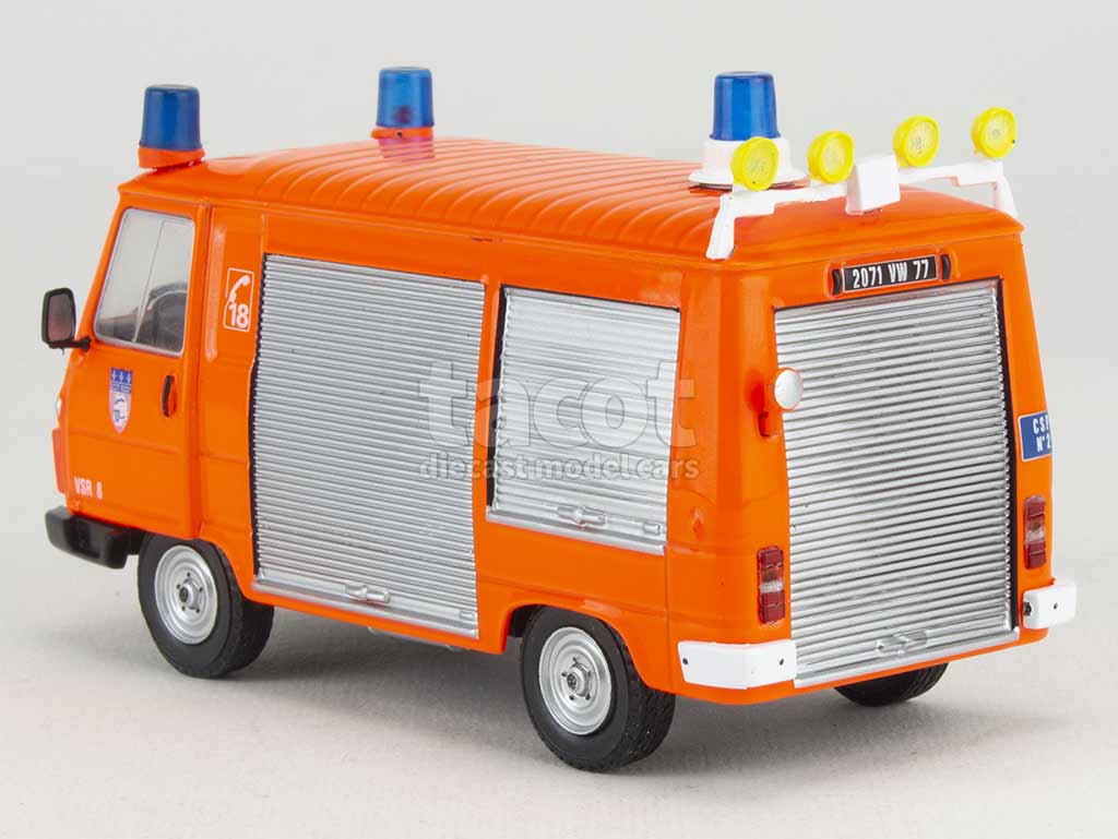 100765 Peugeot J9 VSR BBP Pompiers 1986