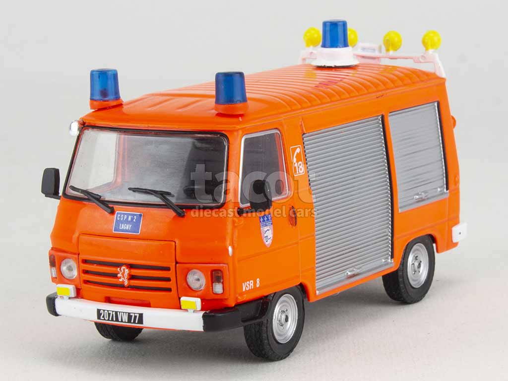 100765 Peugeot J9 VSR BBP Pompiers 1986