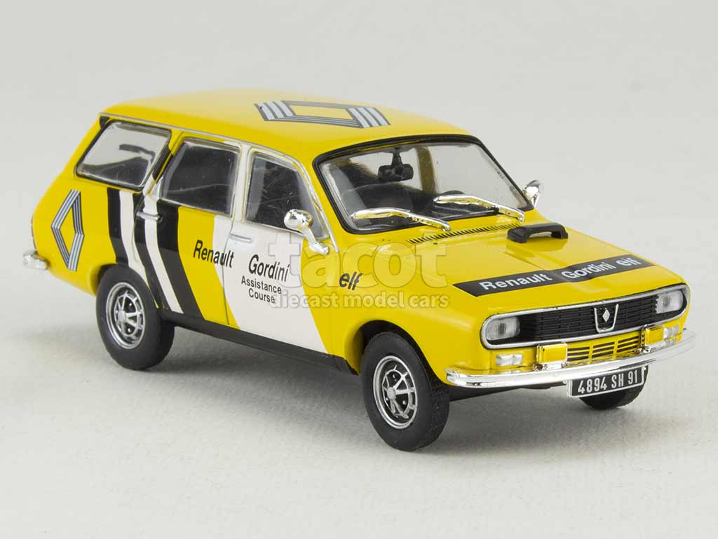 100770 Renault R12 Break Assistance Rally 1977