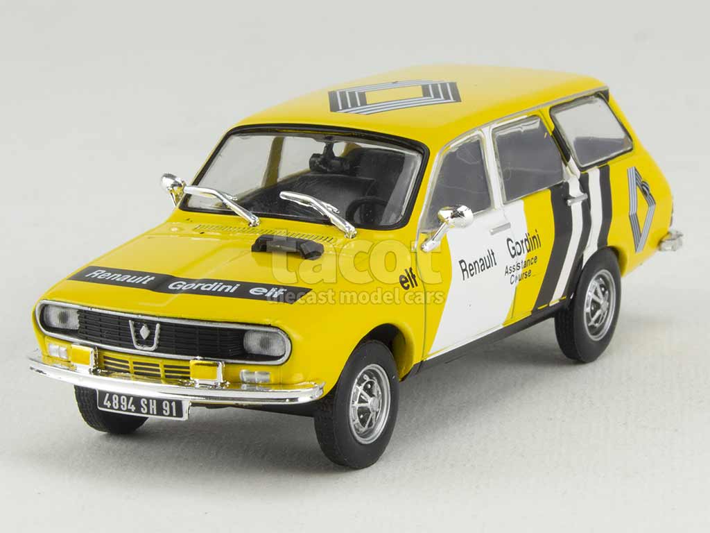 100770 Renault R12 Break Assistance Rally 1977