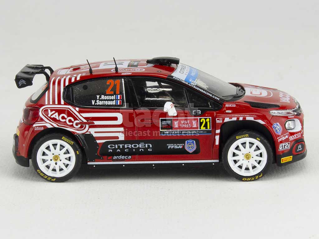 100843 Citroën C3 Rally2 WRC2 Ypres 2022