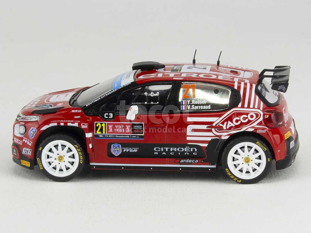 100843 Citroën C3 Rally2 WRC2 Ypres 2022