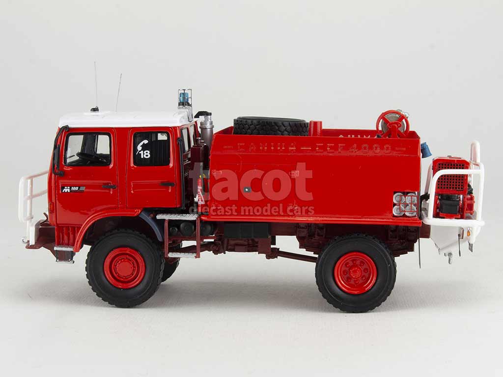 Renault - G230 Camiva FPT Pompiers - Alerte - 1/43 - Autos Miniatures Tacot