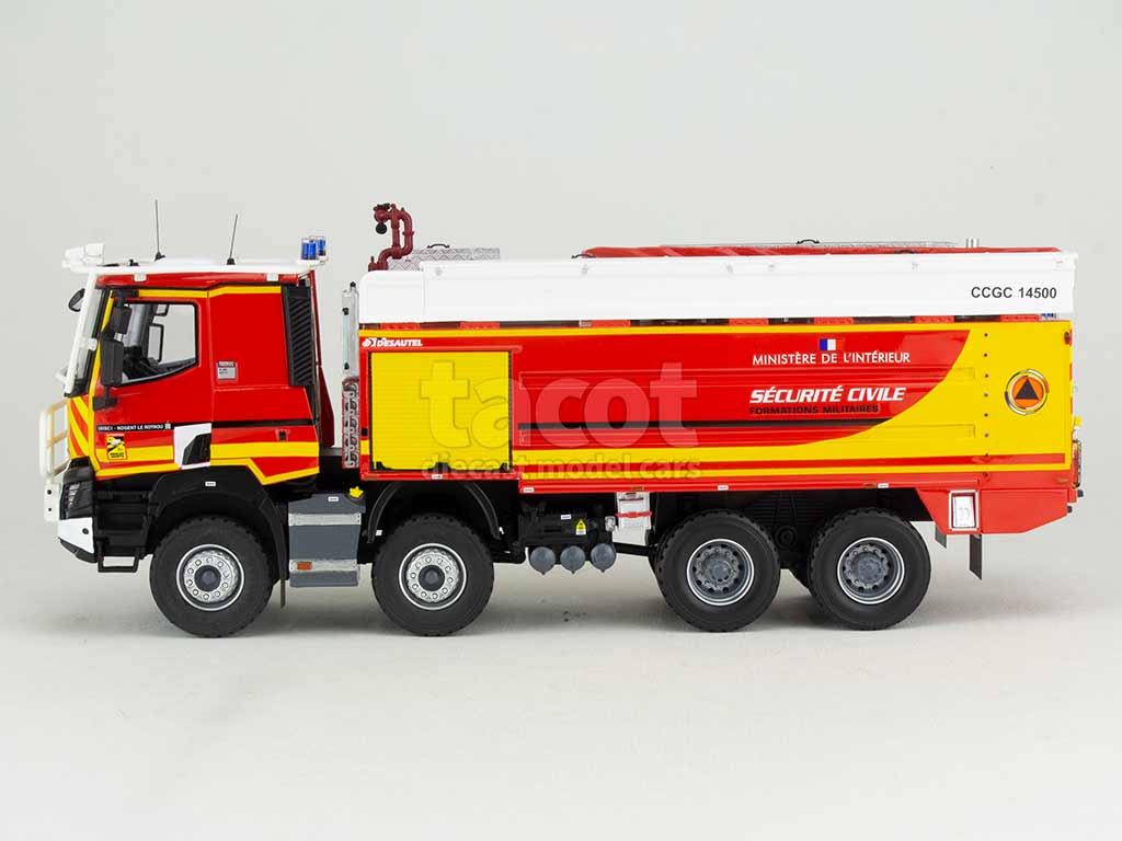 101075 Renault K460 8X4 CCGC Desautel Pompiers