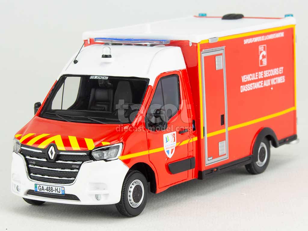 Renault Master Was Vsav Pompiers Alerte Autos Miniatures Tacot