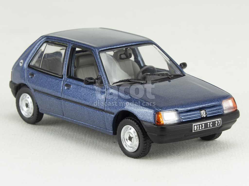 Peugeot 205 GL 1988 Ming Blue 1:43