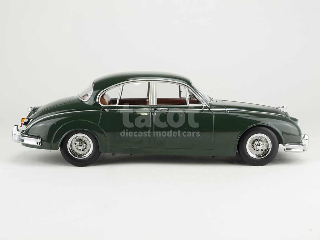 Miniature Kk-scale JAGUAR MKII 3.8 LHD (VOLANT A GAUCHE) 1959 GRIS