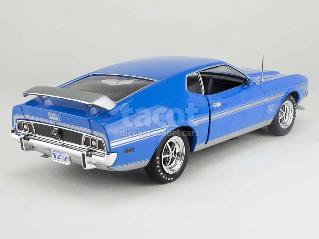 Ford - Mustang Mach 1 1972 - Auto World - 1/18 - Autos Miniatures Tacot