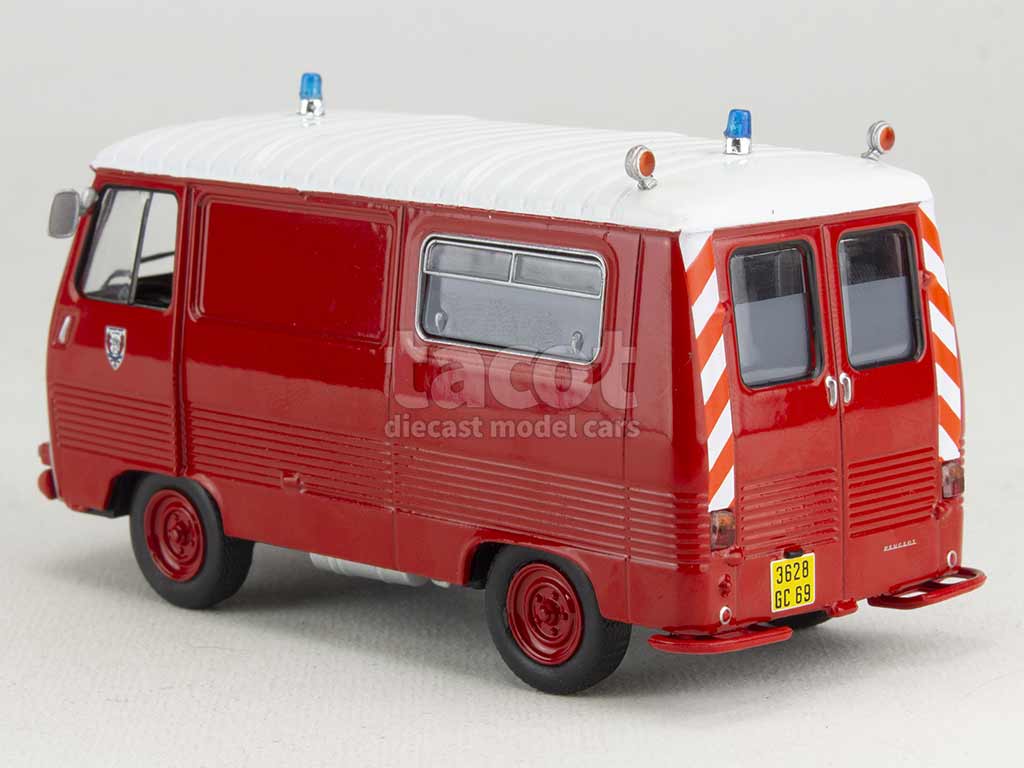 102536 Peugeot J7 Pompiers VSAB 1970