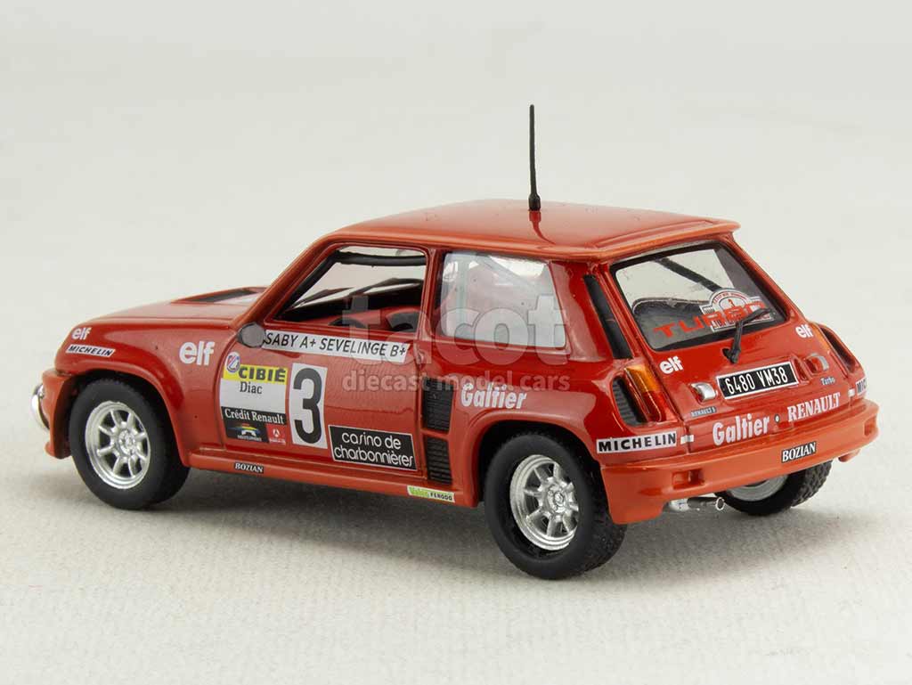 103941 Renault R5 Turbo Rallye Lyon Charbonnières 1981