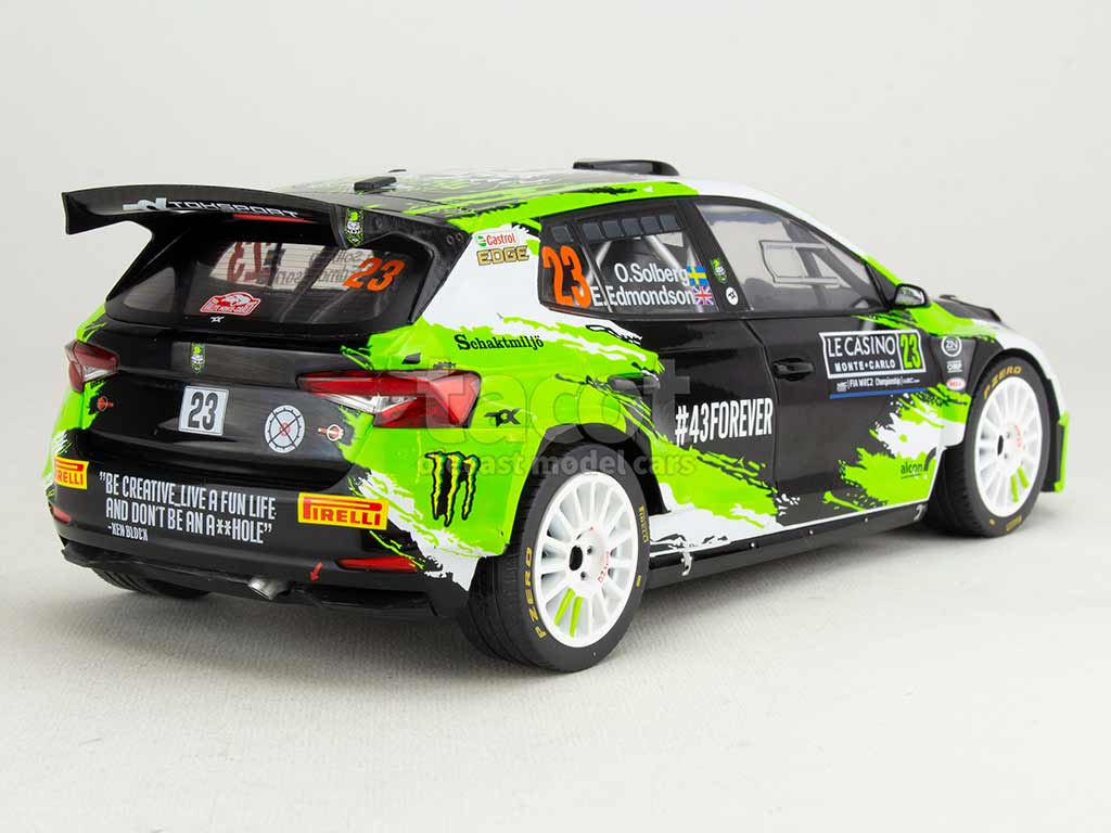 104580 Skoda Fabia Rally2 Monte Carlo 2023