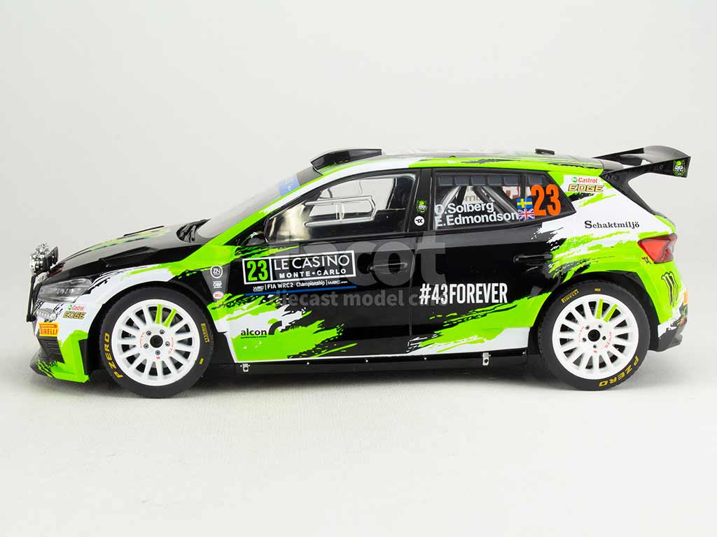 104580 Skoda Fabia Rally2 Monte Carlo 2023