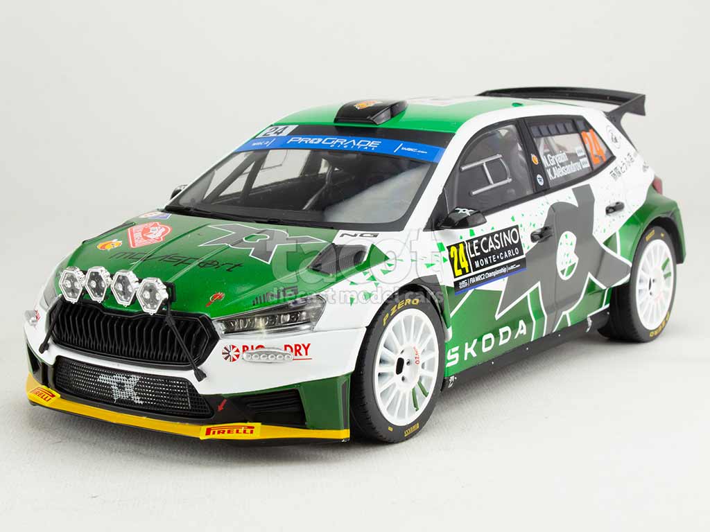 104581 Skoda Fabia Rally2 Monte Carlo 2023