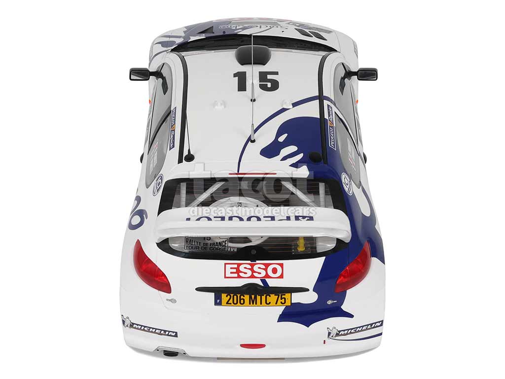 104747 Peugeot 206 WRC Tour de Corse 1999