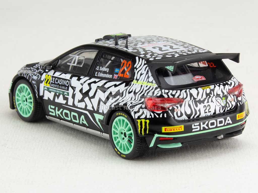 104904 Skoda Fabia Rally2 Monte Carlo 2024