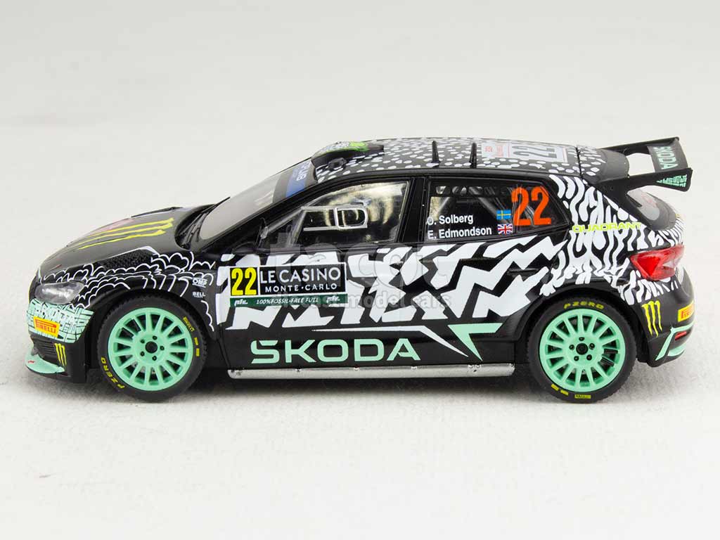 104904 Skoda Fabia Rally2 Monte Carlo 2024